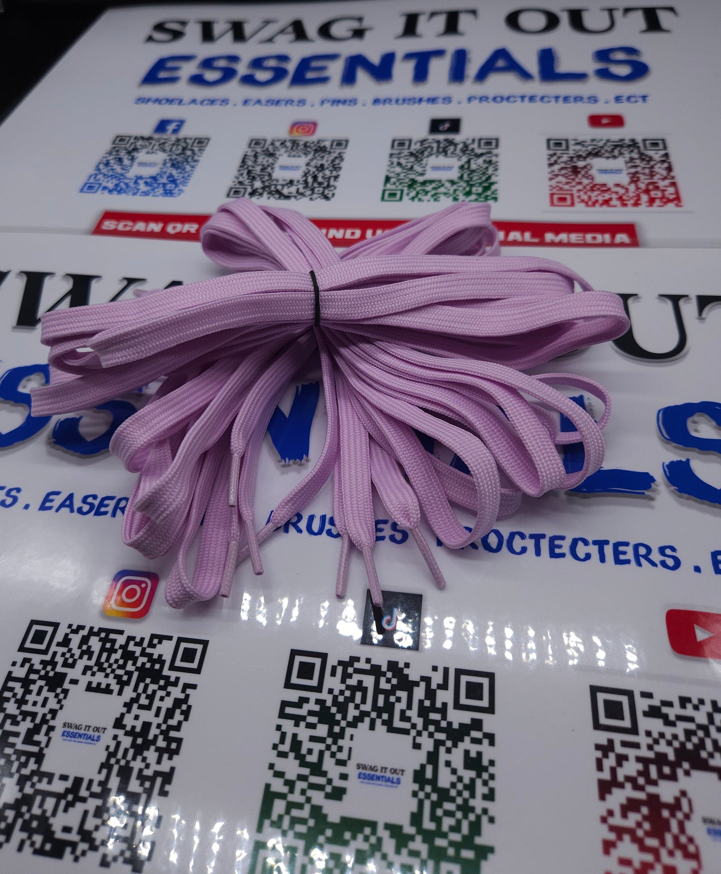 Premuim Lavender shoelaces
