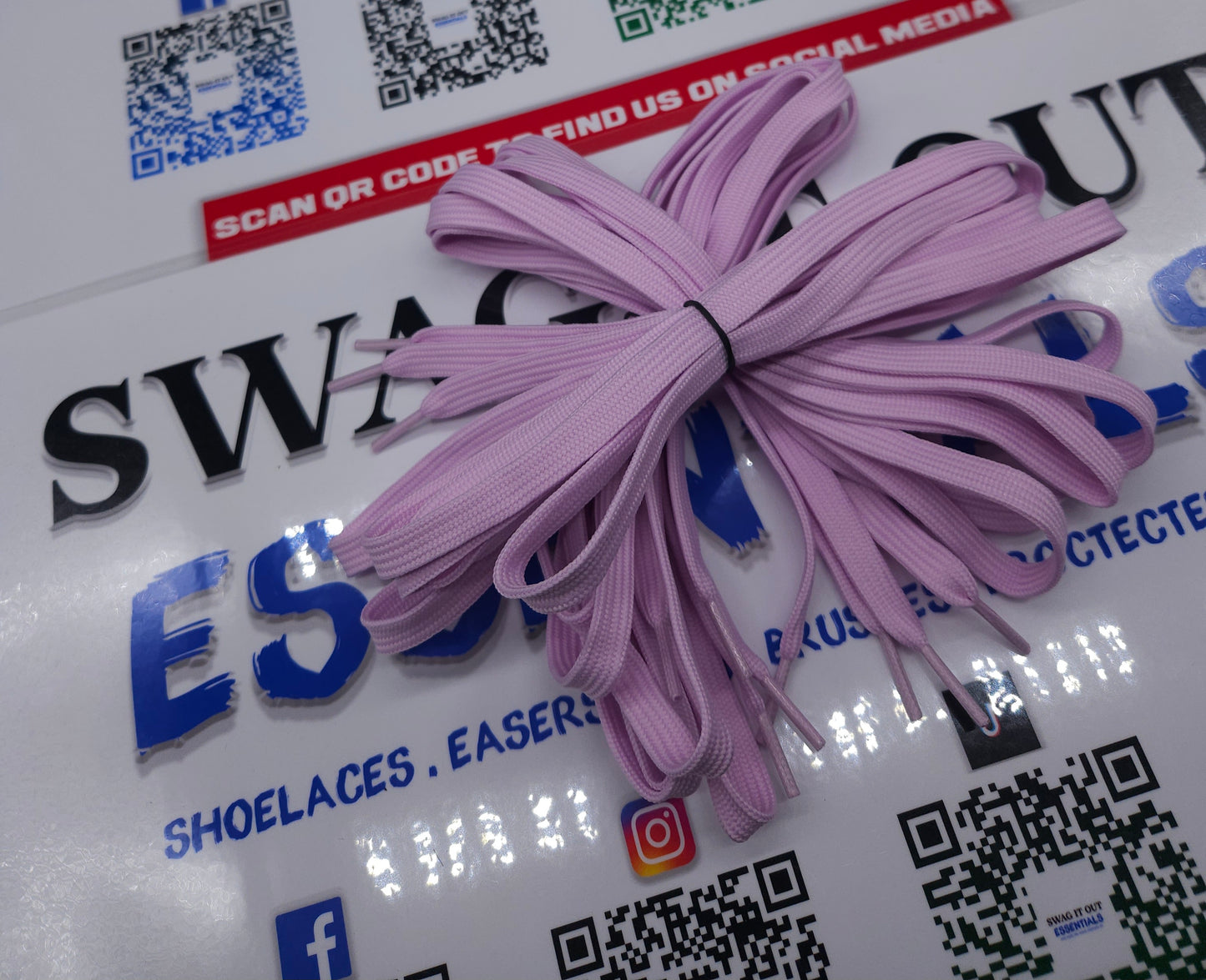 Premuim Lavender shoelaces