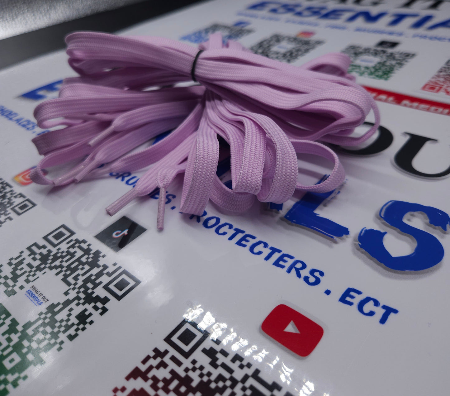 Premuim Lavender shoelaces