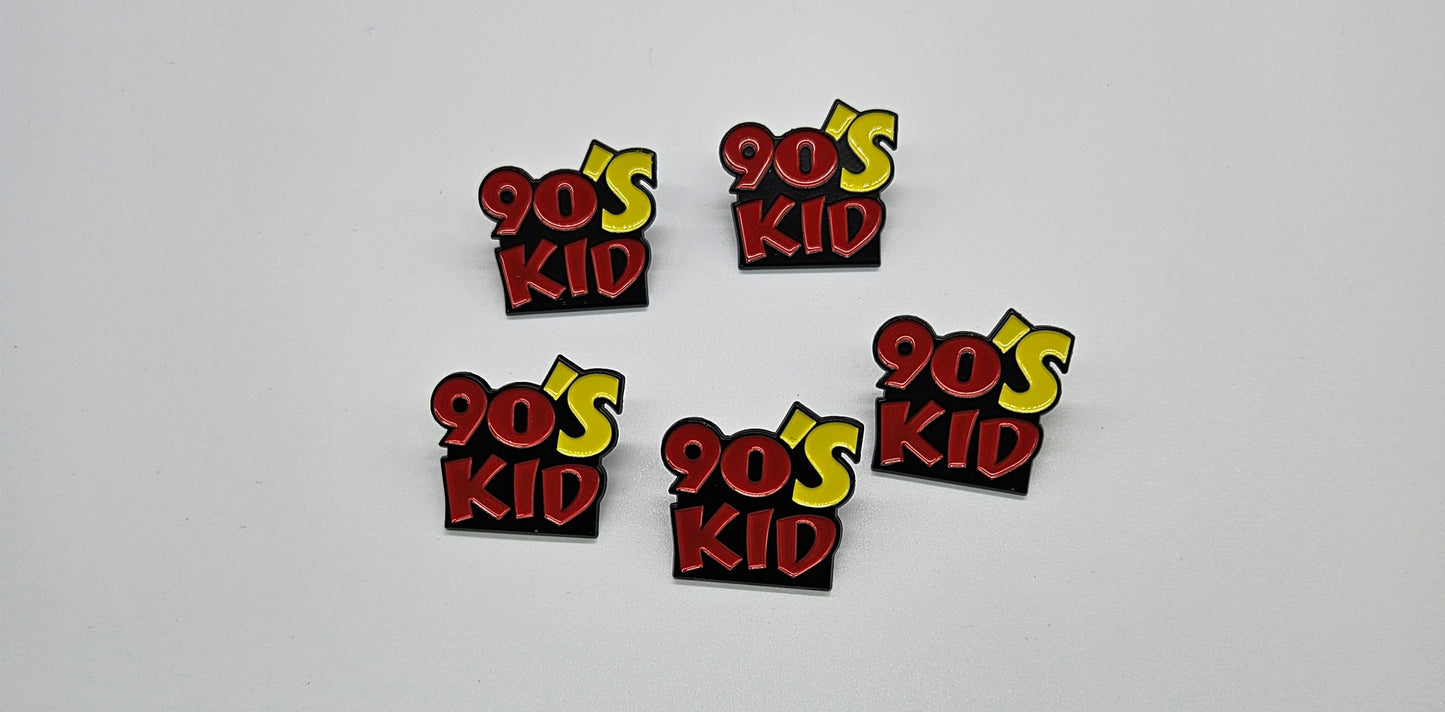 90s Kids pin