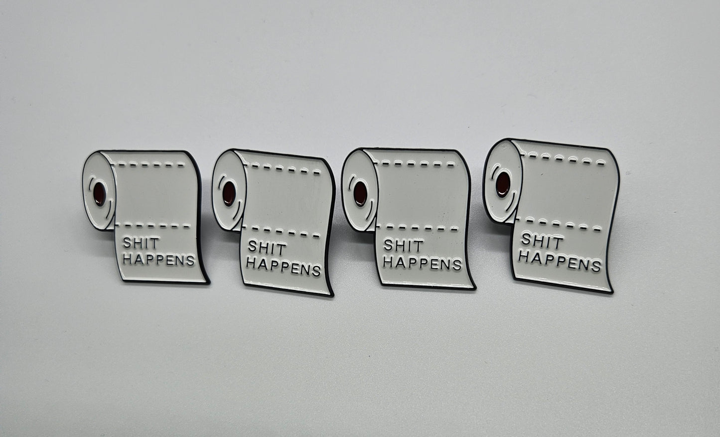 Shit Happens pin
