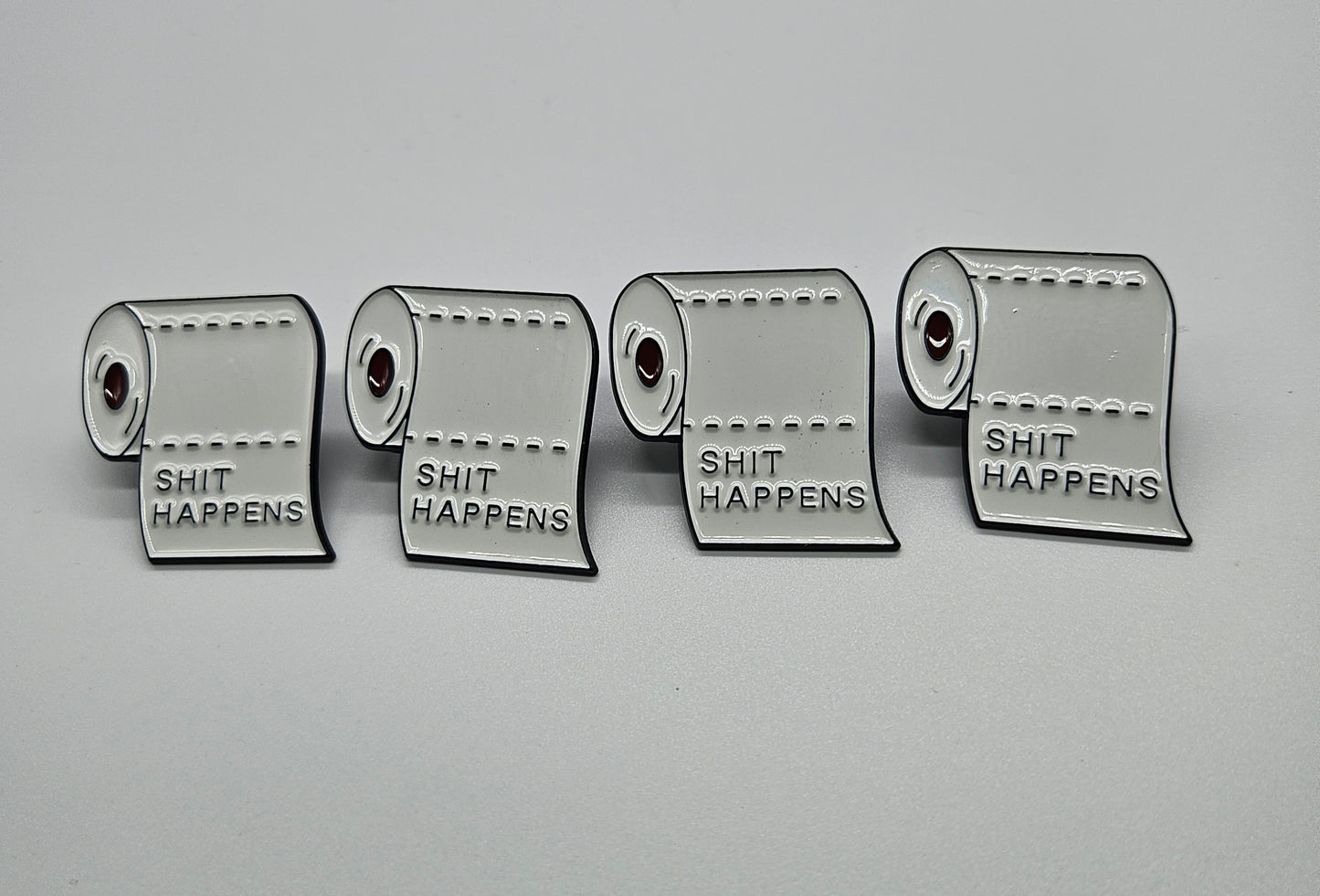Shit Happens pin