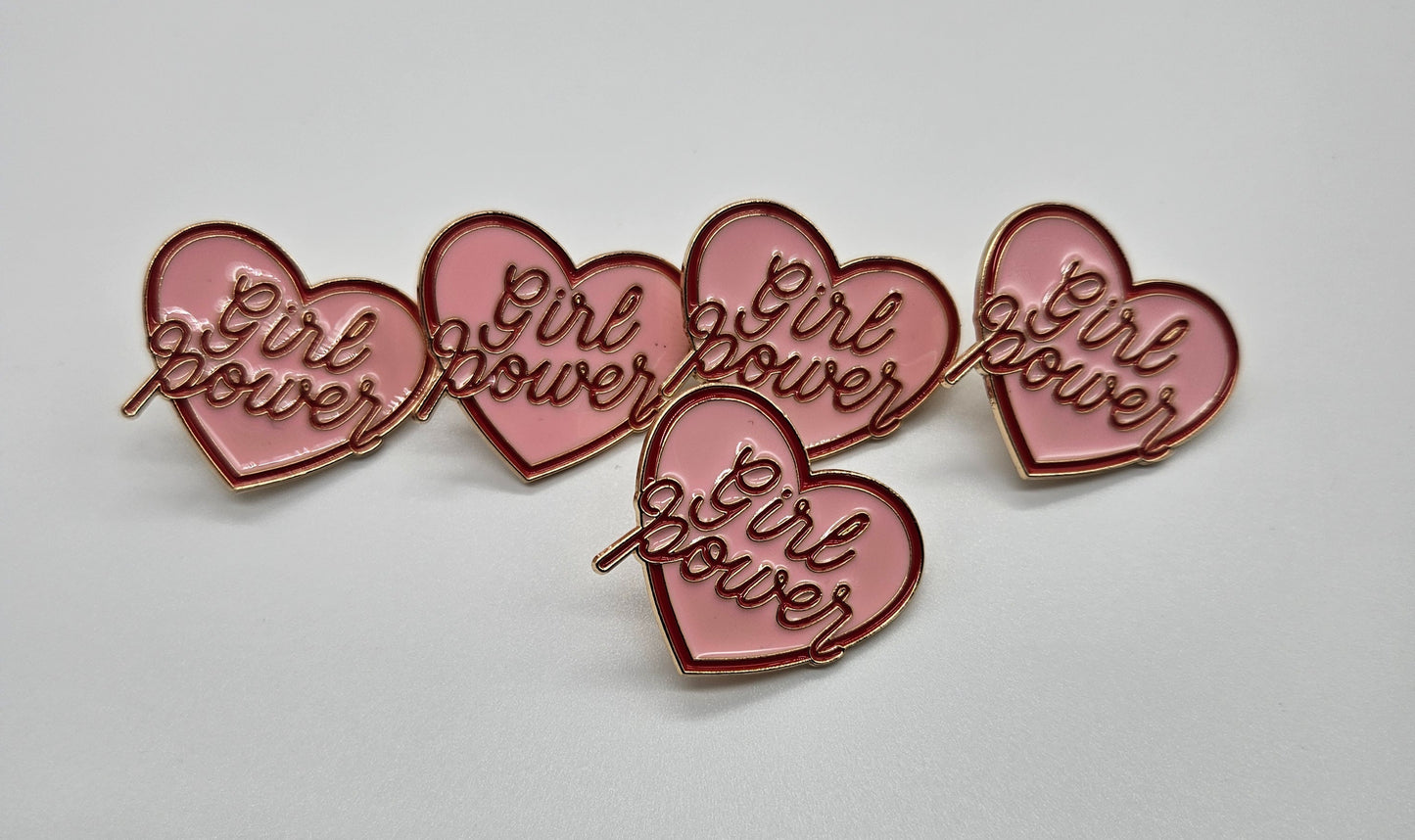 Girl Power pin