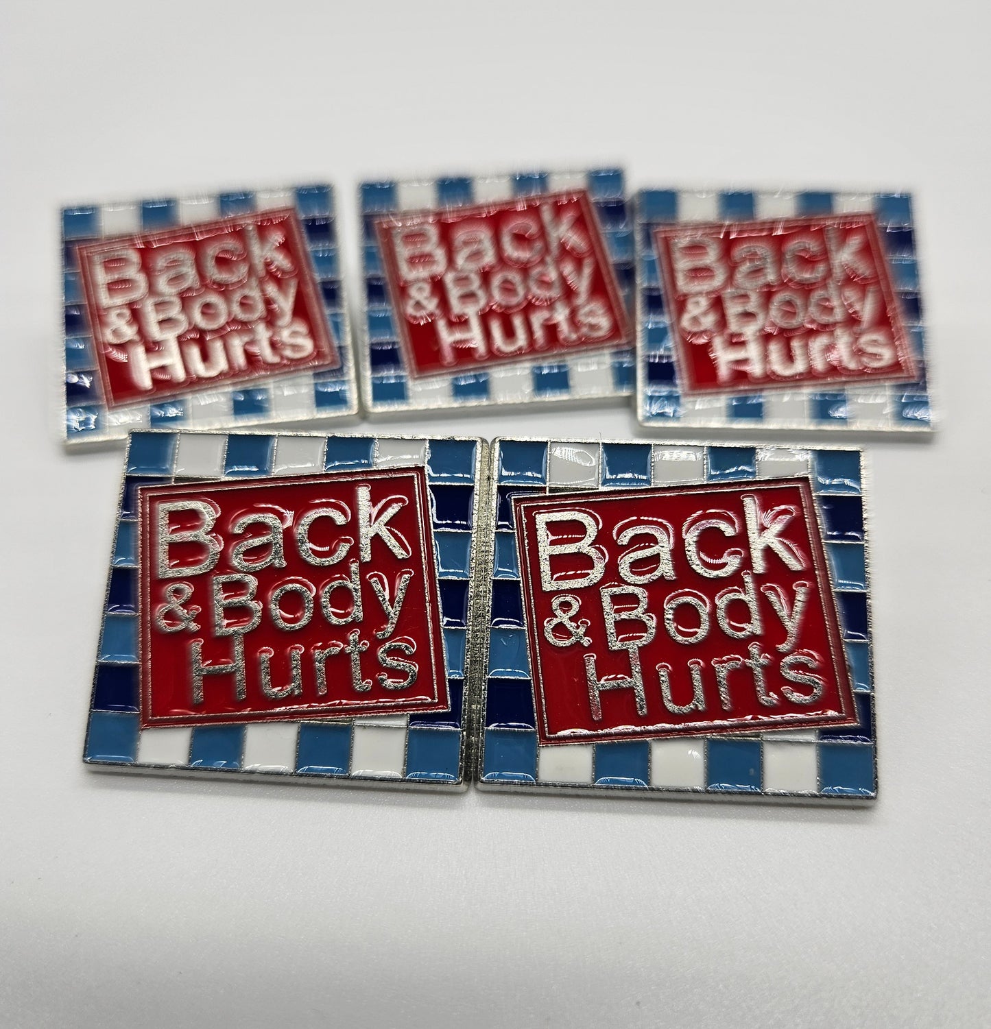 Back & body hurts pin