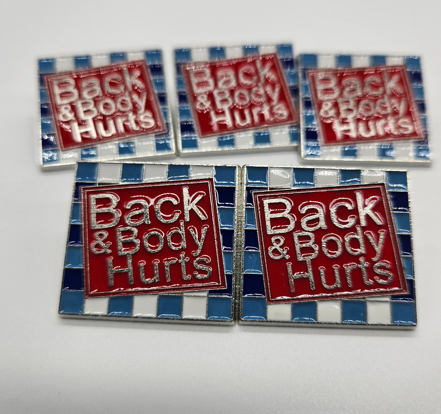 Back & body hurts pin